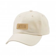 【團購商品，10個起做】NTUB皮革標老帽_象牙白